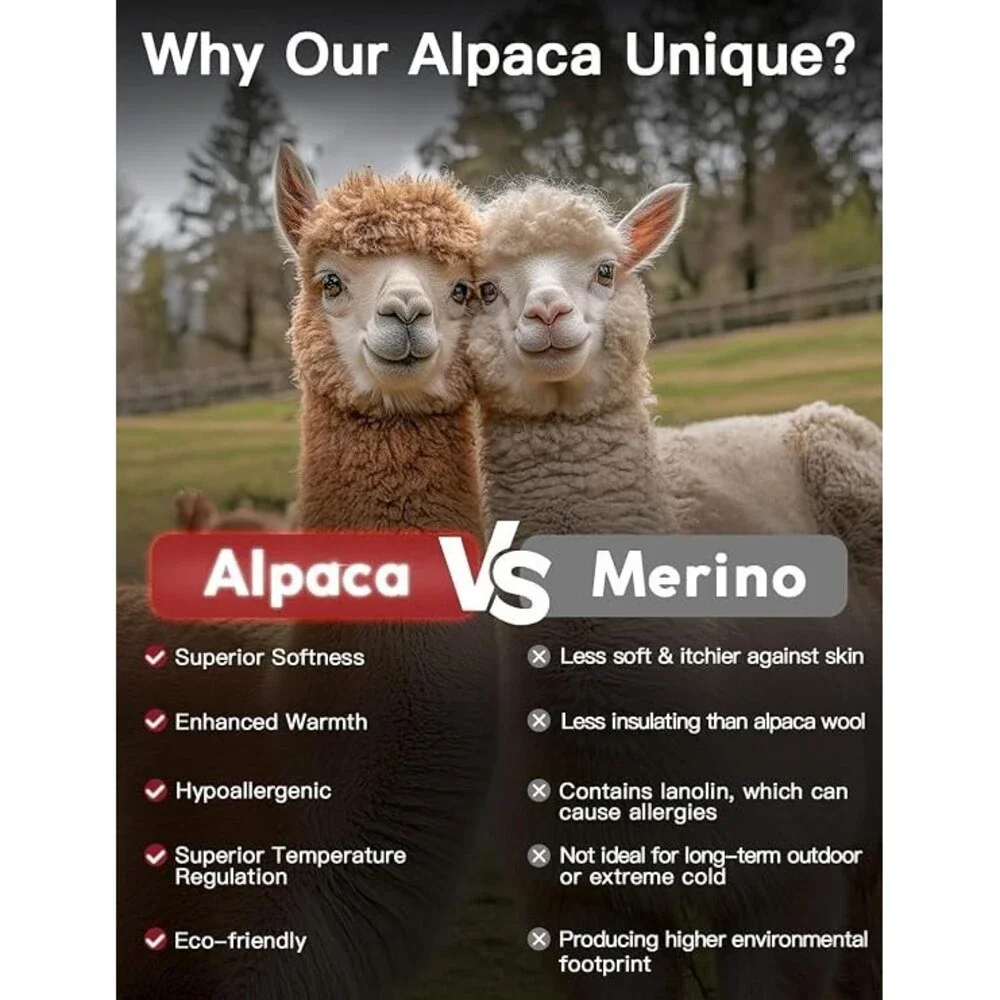Juclise alpaca wool